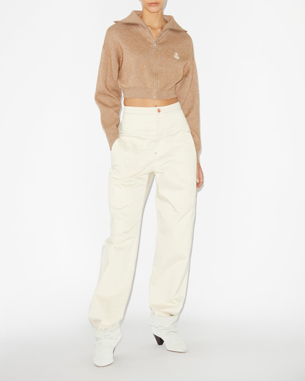 Cardigan oxane Woman Camel 4