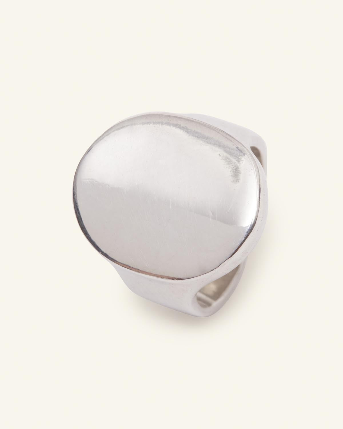 Bague now Man Argent 1