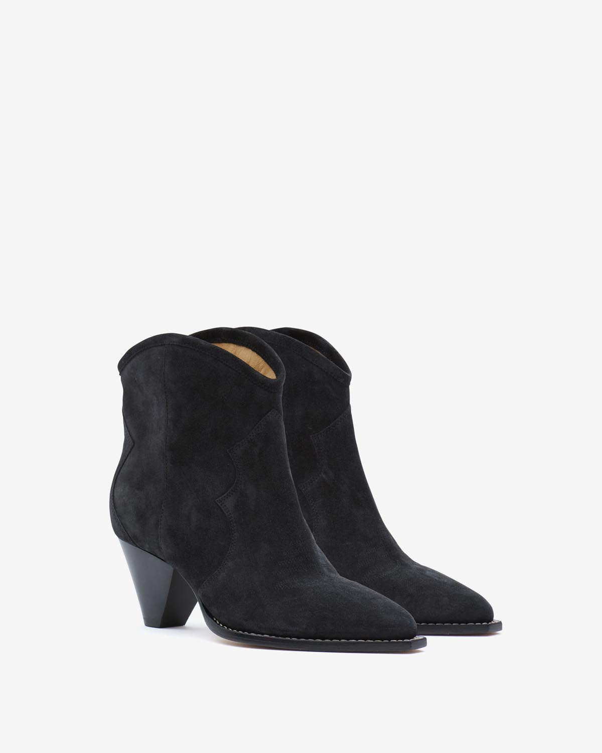 Botas bajas darizo Woman Negro lavado 3