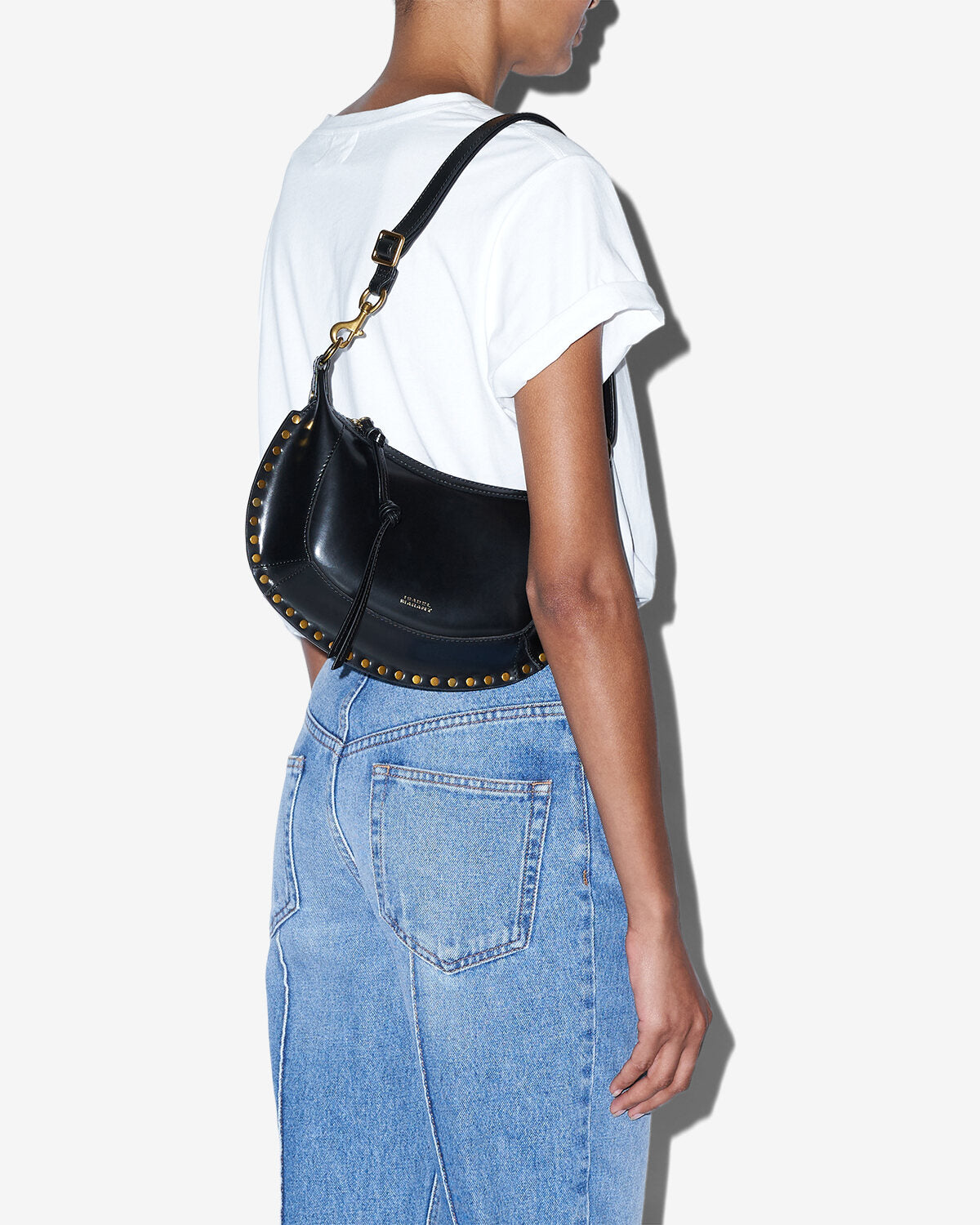 Oskan moon bag Woman Black 7