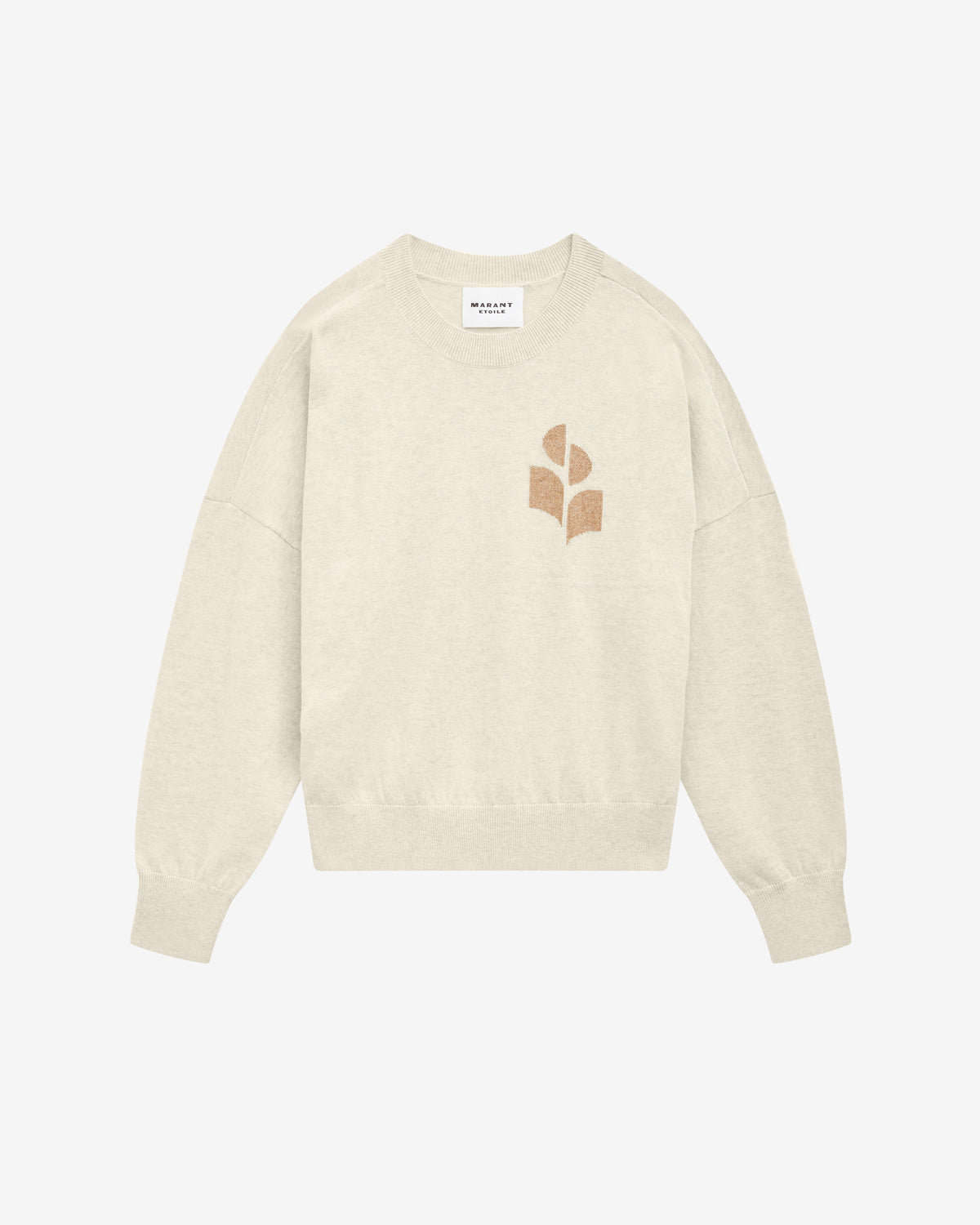 Pullover marisans Woman Light gray-camel 4