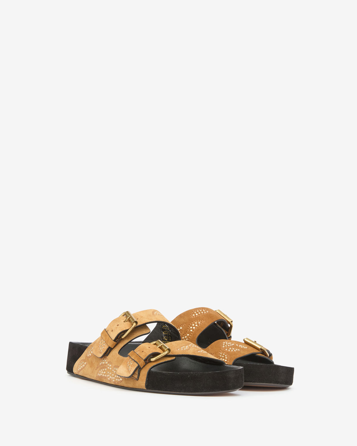 Sandalen lennyo Woman Cognac-gold 2