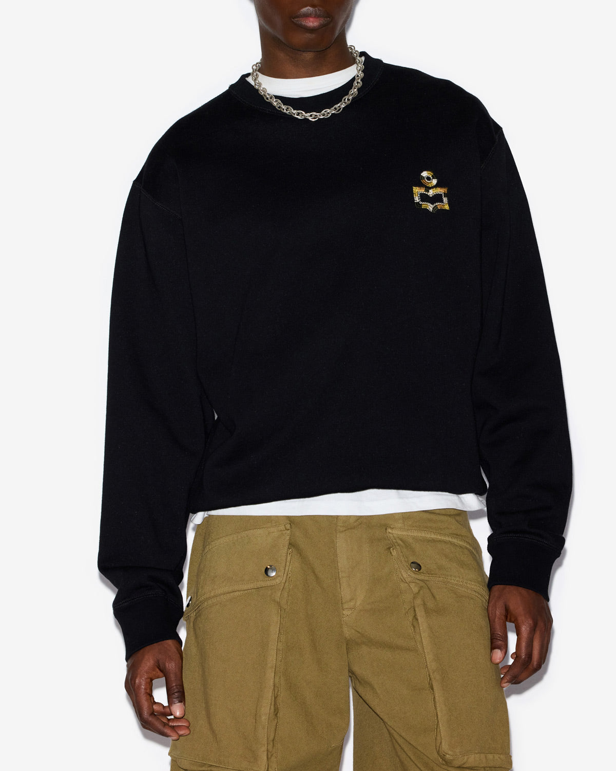 Sudadera mikoe Man Negro lavado 4