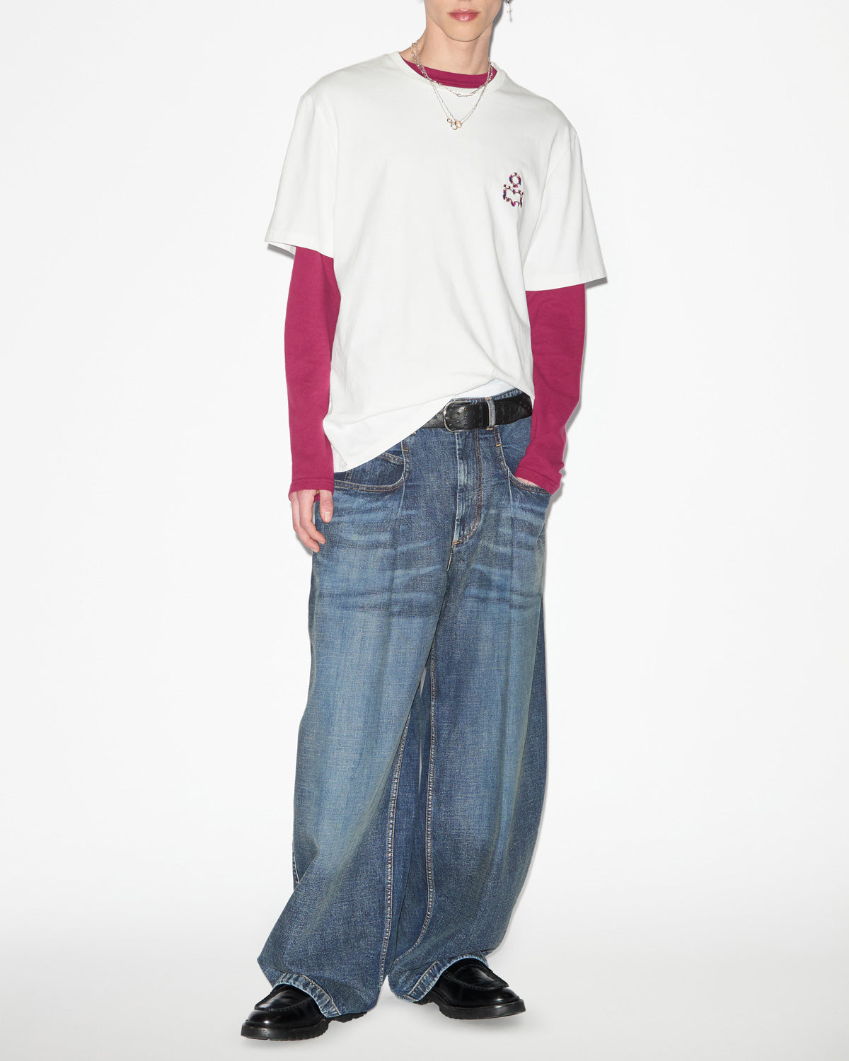 T-shirt hugo Man Blanc 4