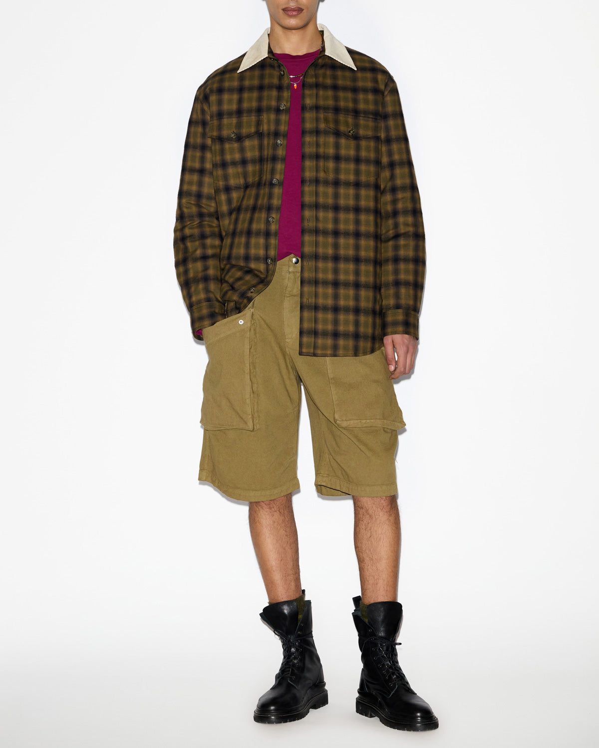 스티브(steeve) 재킷 Man Khaki-khaki 4