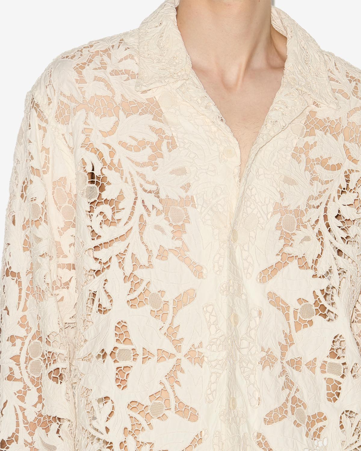 Chemise orfeo Man Écru 7