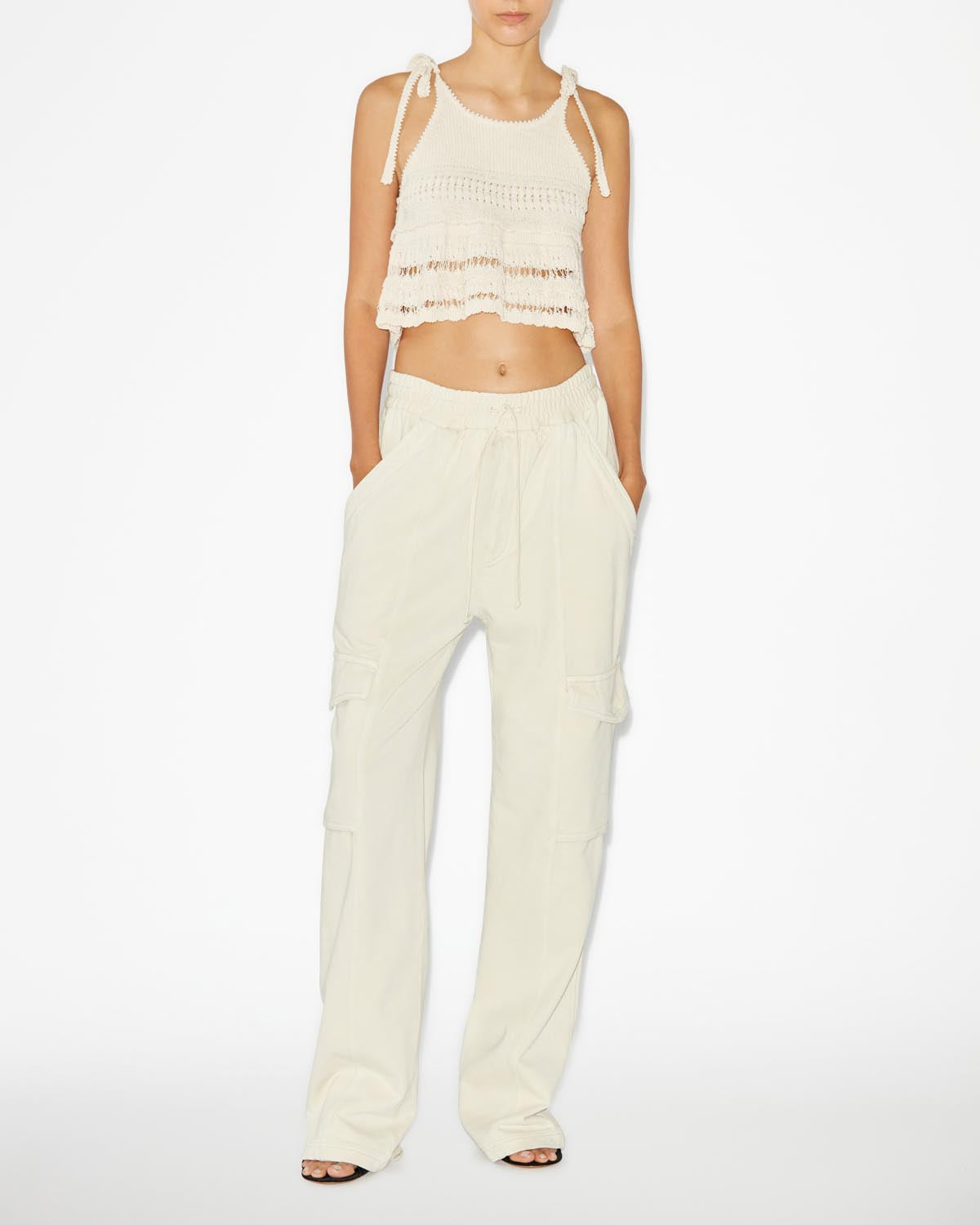 Pantalón peorana Woman Crudo 4