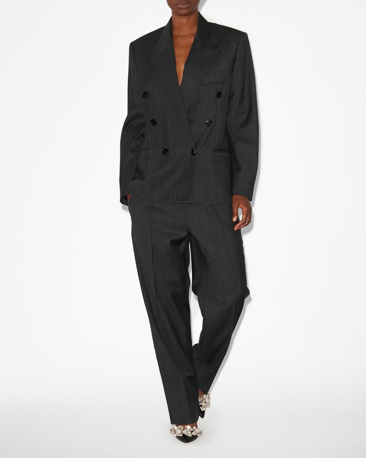 Klero jacket Woman Anthracite 4