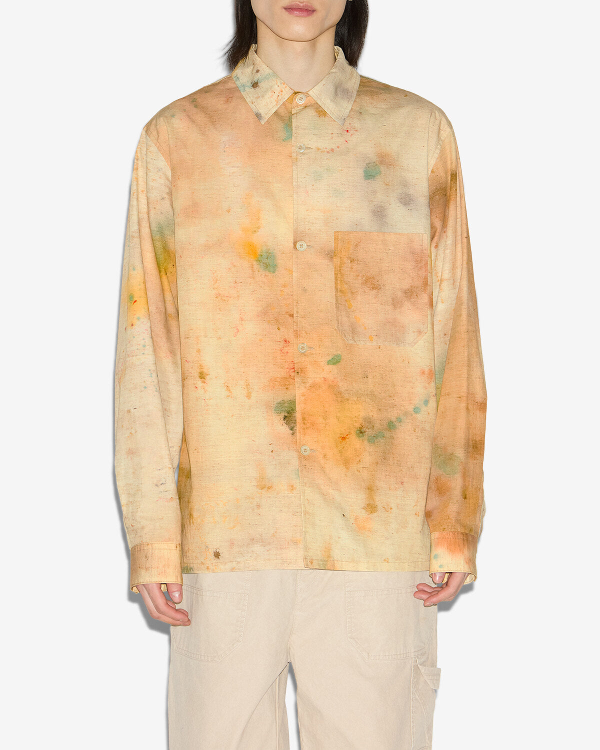 Hemd yacine Man Beige 5