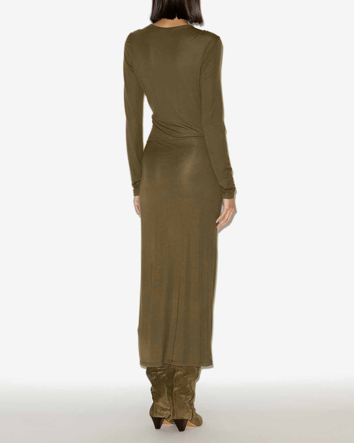 Jelina ドレス Woman カーキ 4