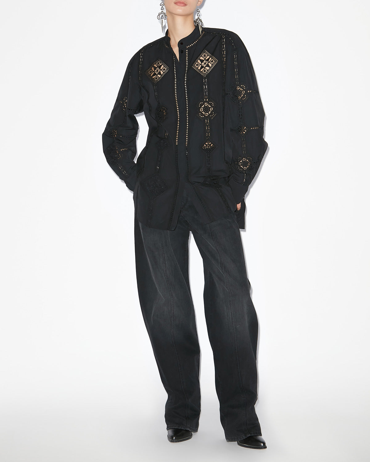 Soeline shirt Woman Black 4