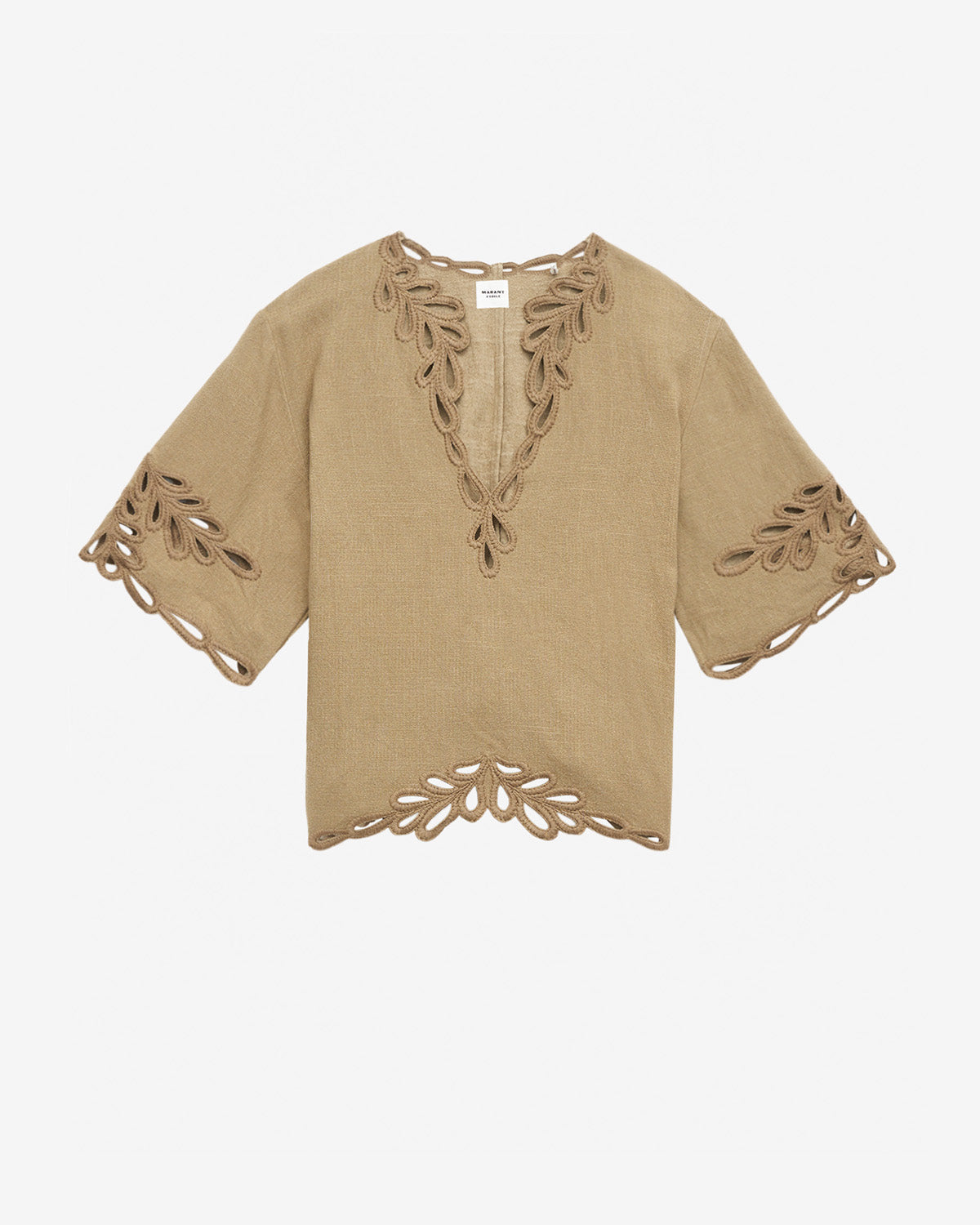 샤나 탑 Woman Light khaki 4