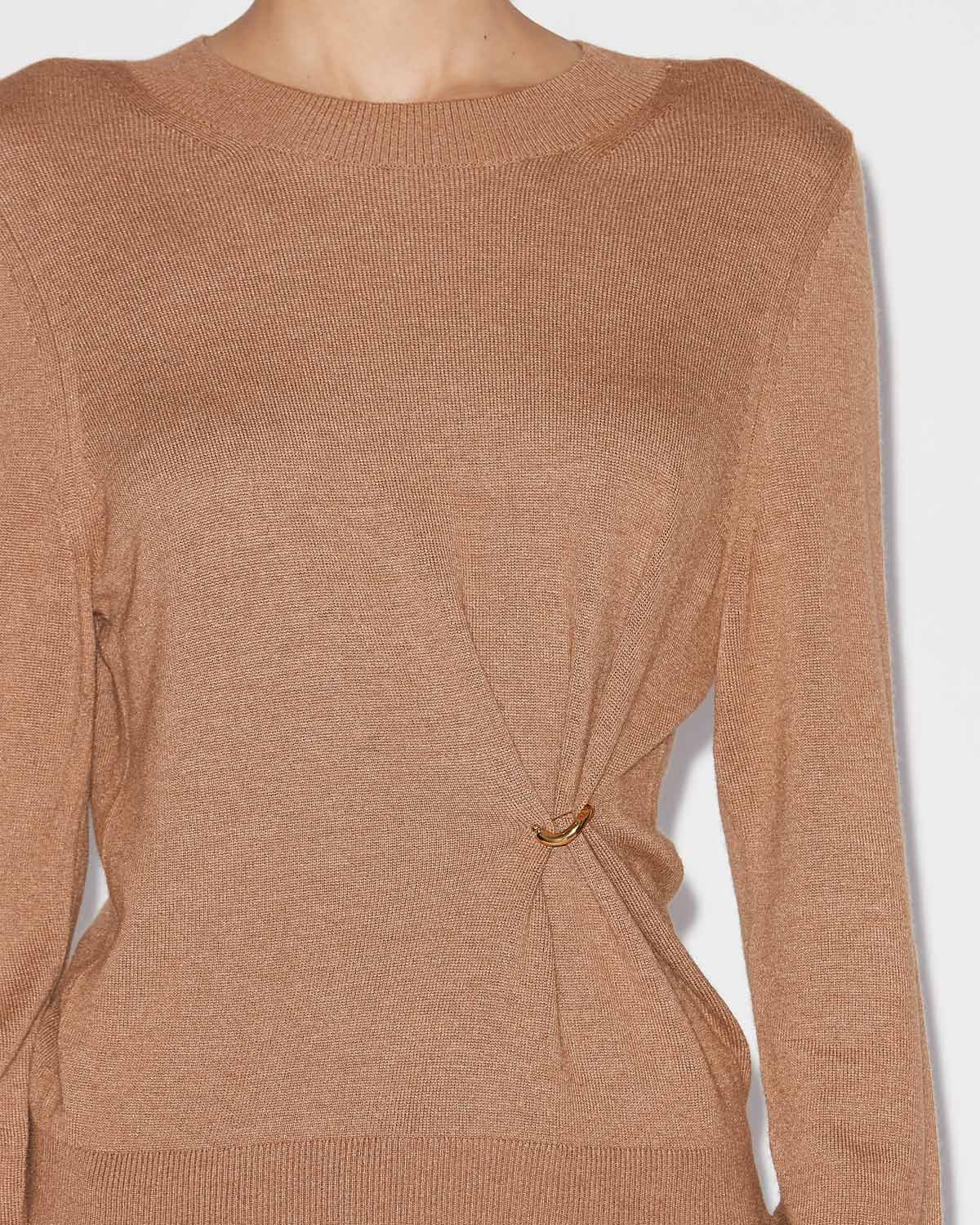 Pullover cosima Woman Camel 4