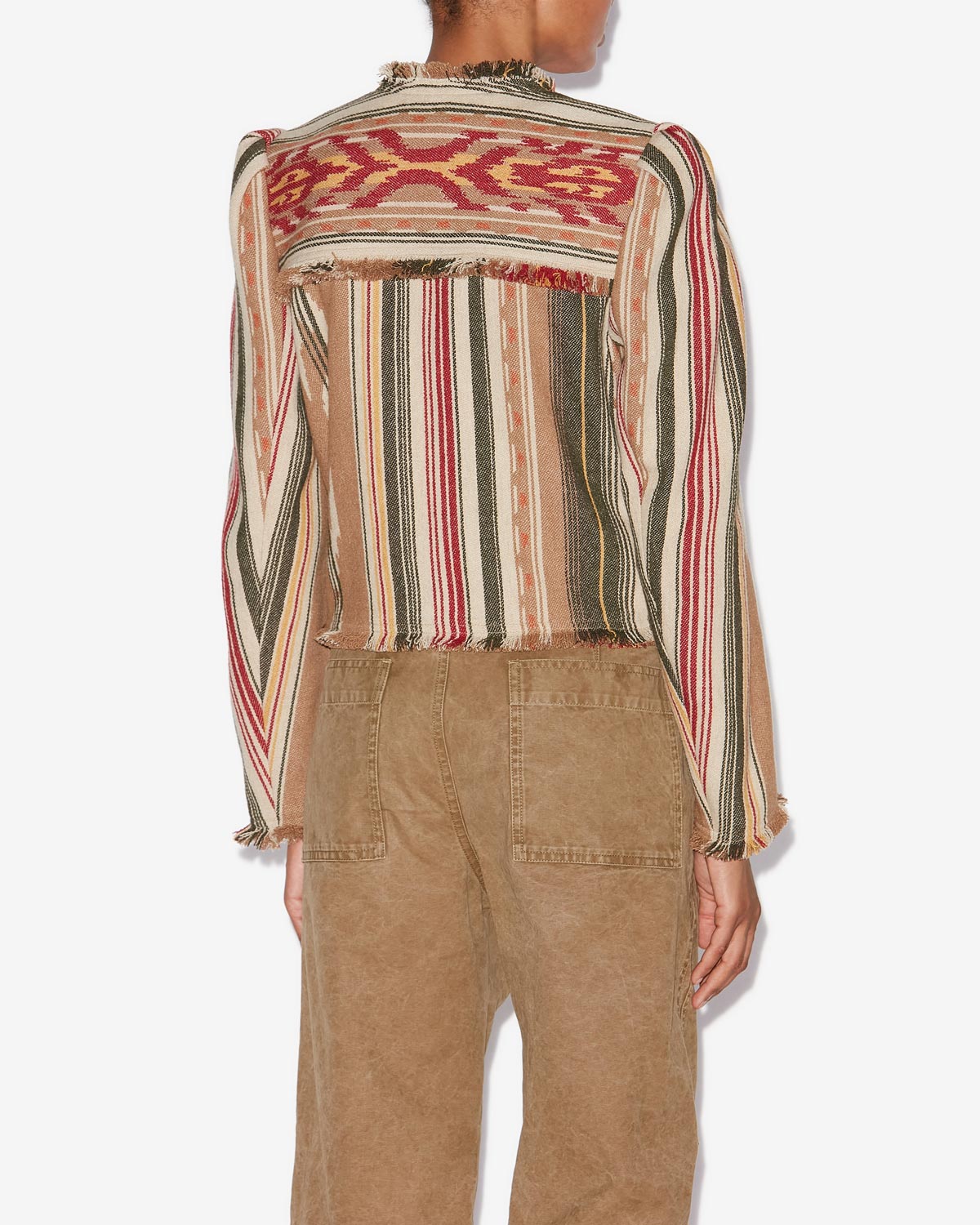 Giacca delphina Woman Camel 4
